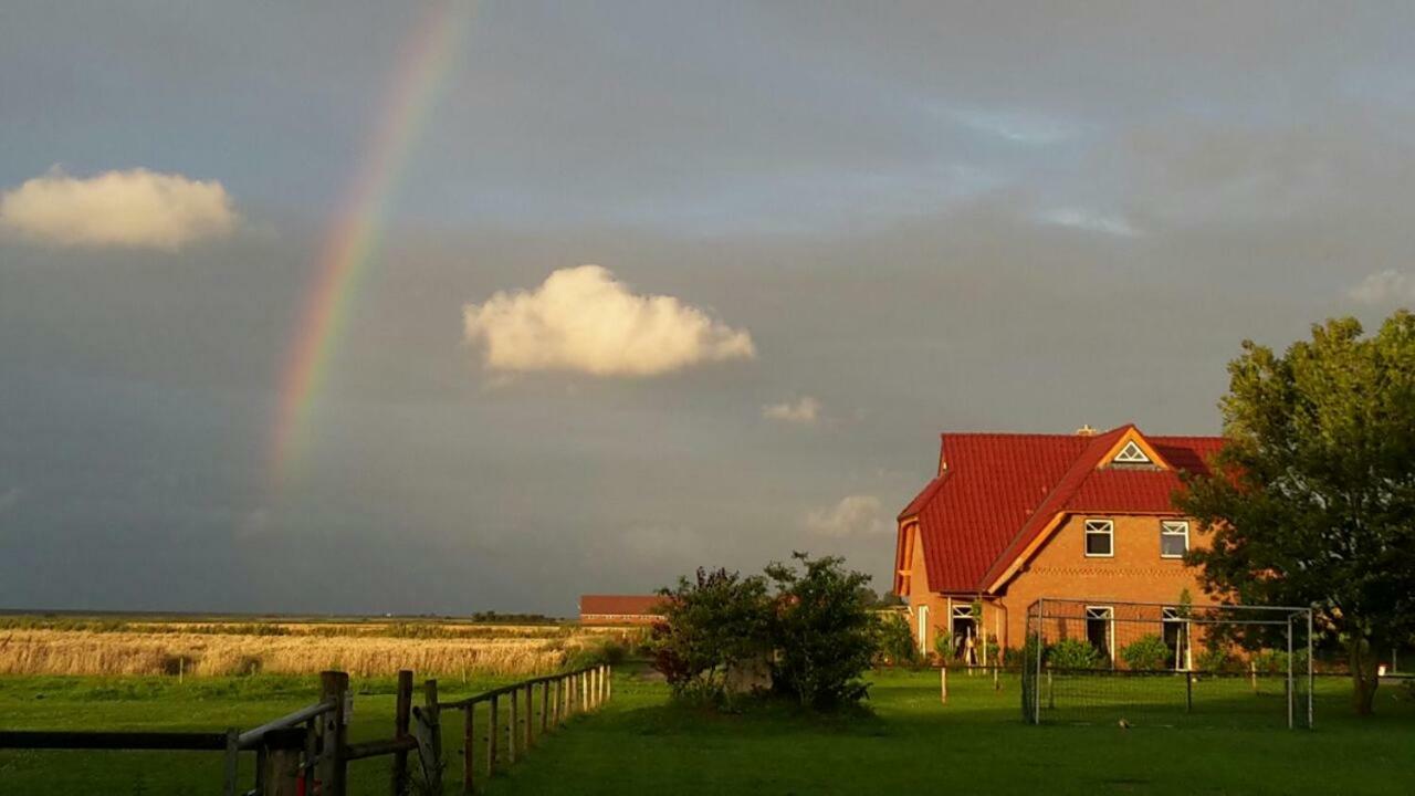 Ferienhof Schild Fewo Bullerbue Schillig Bagian luar foto