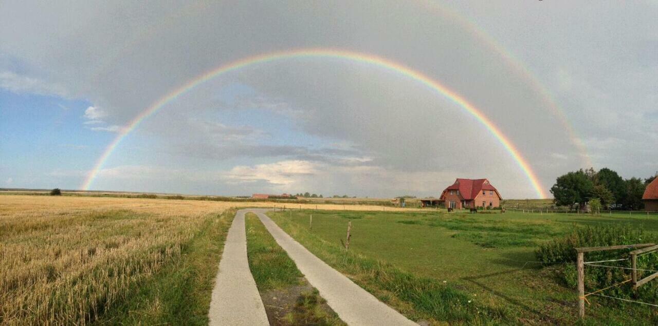 Ferienhof Schild Fewo Bullerbue Schillig Bagian luar foto